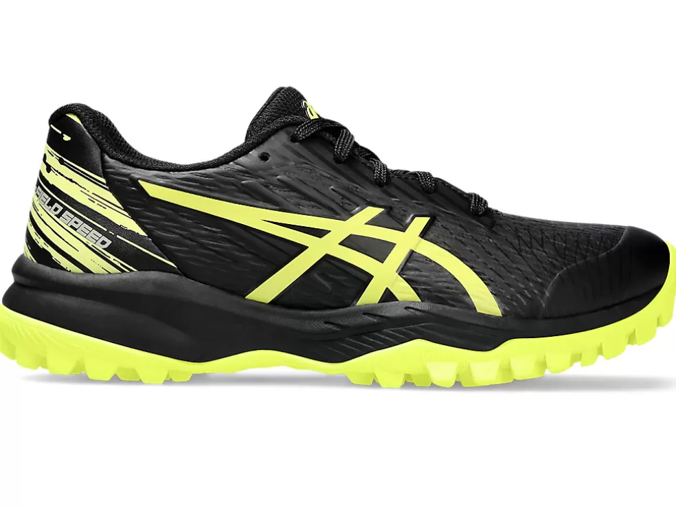 Hockey | Andere sporten>ASICS GEL-FIELD SPEED GS Black/Glow Yellow