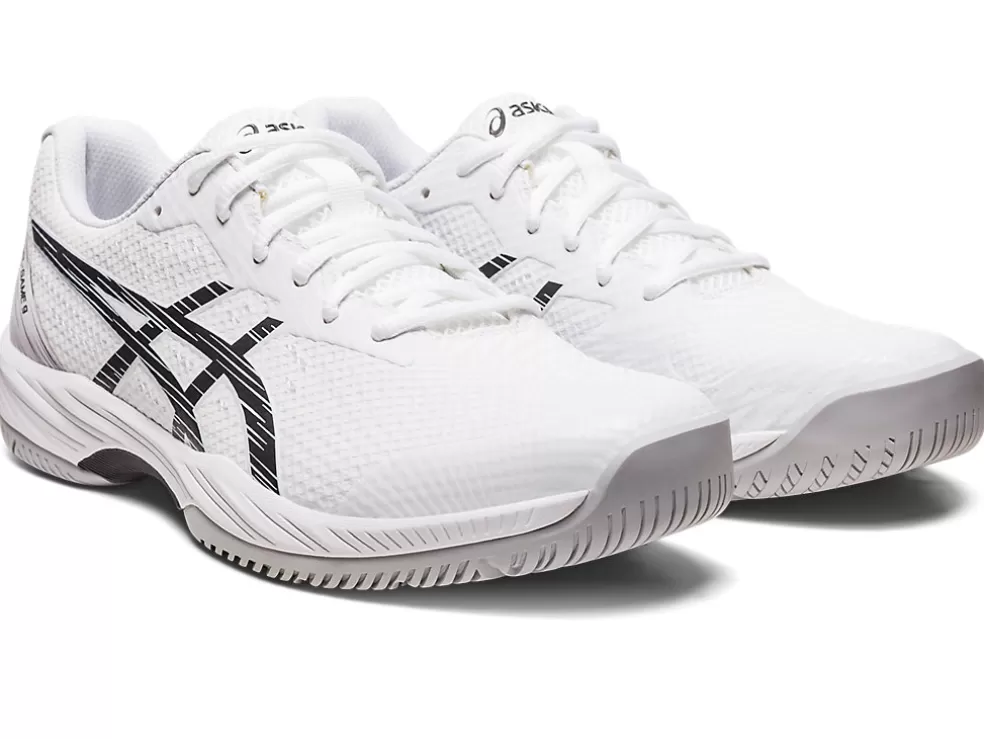 Tennisschoenen | Tennis>ASICS GEL-GAME 9 White/Black