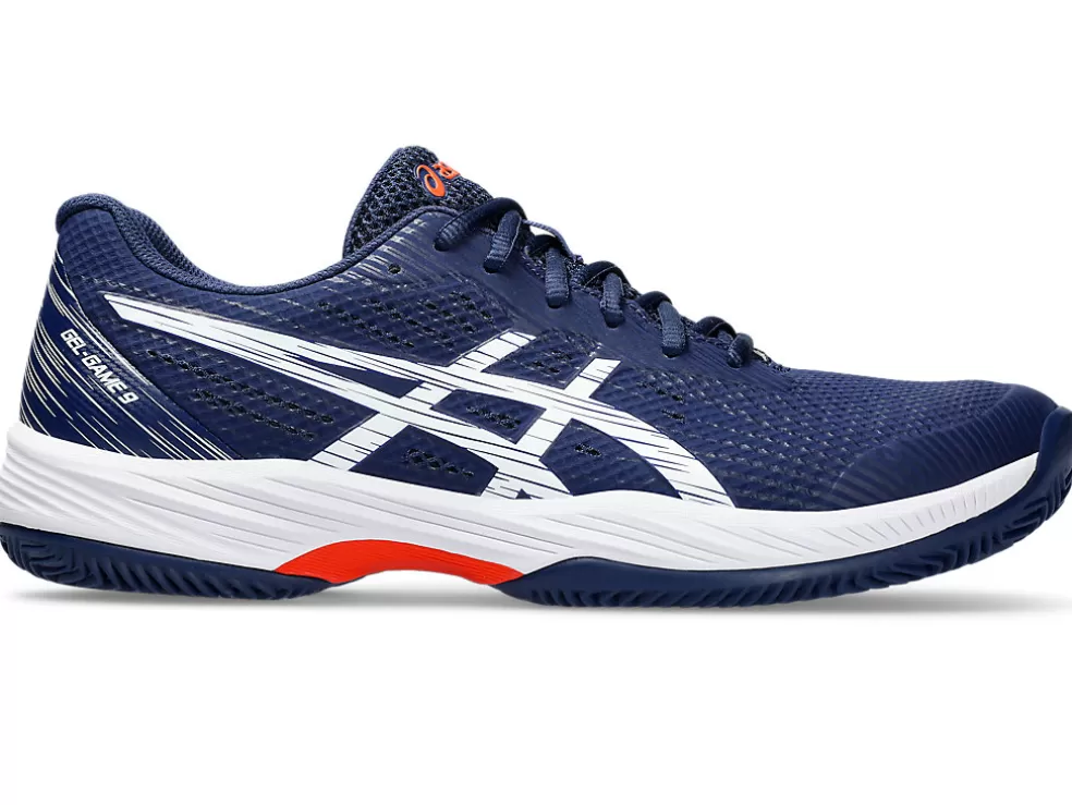 Tennisschoenen | Tennis>ASICS GEL-GAME 9 CLAY/OC Blue Expanse/White