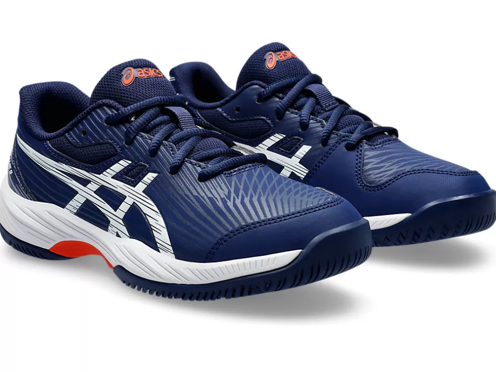 Tennisschoenen | Tennis>ASICS GEL-GAME 9 GS Blue Expanse/White