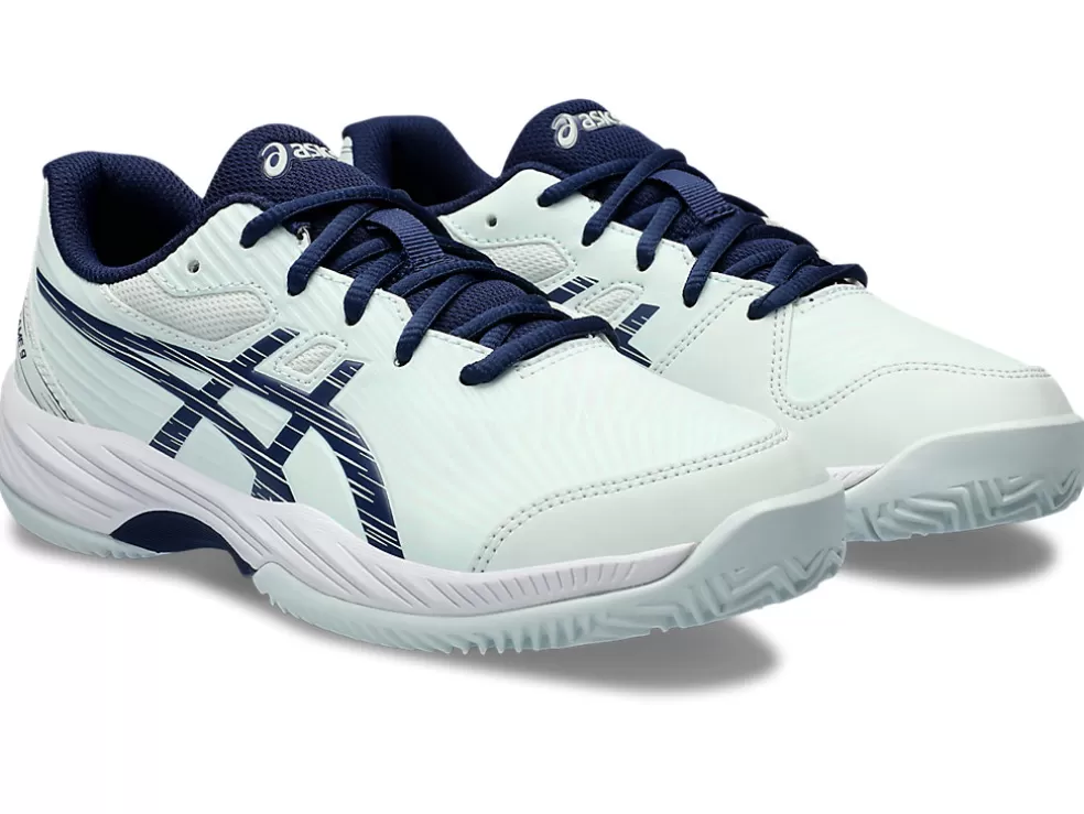 Tennisschoenen | Tennis>ASICS GEL-GAME 9 GS CLAY/OC Pale Mint/Blue Expanse