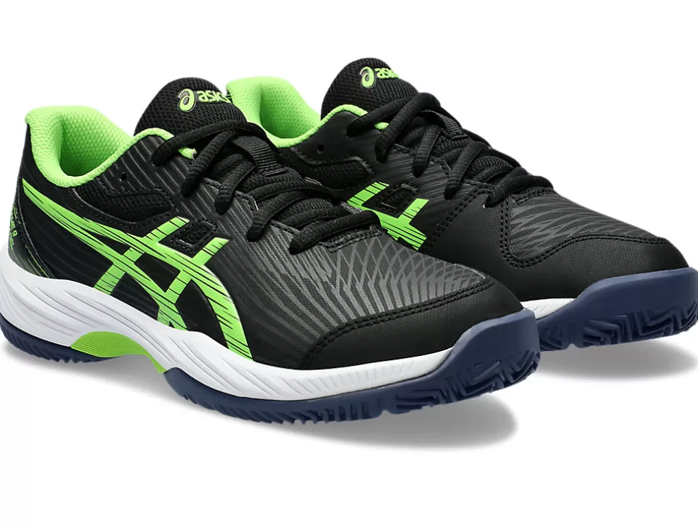 Padel | Andere sporten>ASICS GEL-GAME 9 PADEL GS Black/Electric Lime