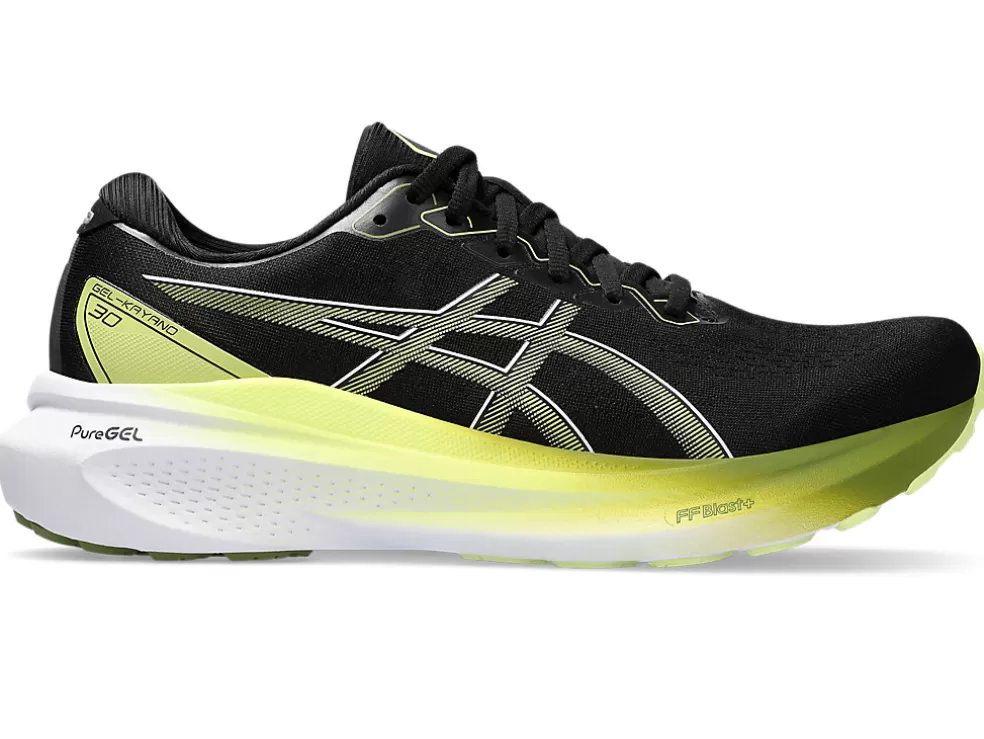 Run further (stability) | GEL-KAYANO™>ASICS GEL-KAYANO 30 Black/Glow Yellow