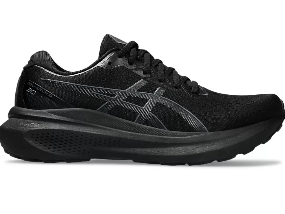 Run further (stability) | GEL-KAYANO™>ASICS GEL-KAYANO 30 Black/Black