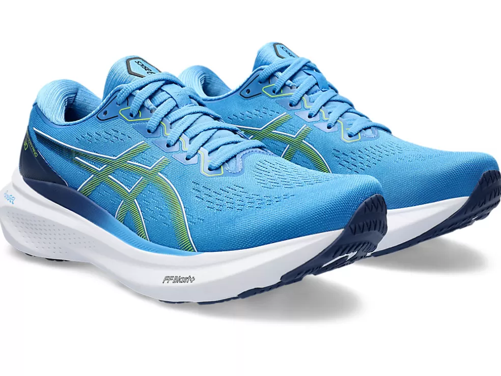 GEL-KAYANO™ | Hardloopschoenen>ASICS GEL-KAYANO 30 Waterscape/Electric Lime