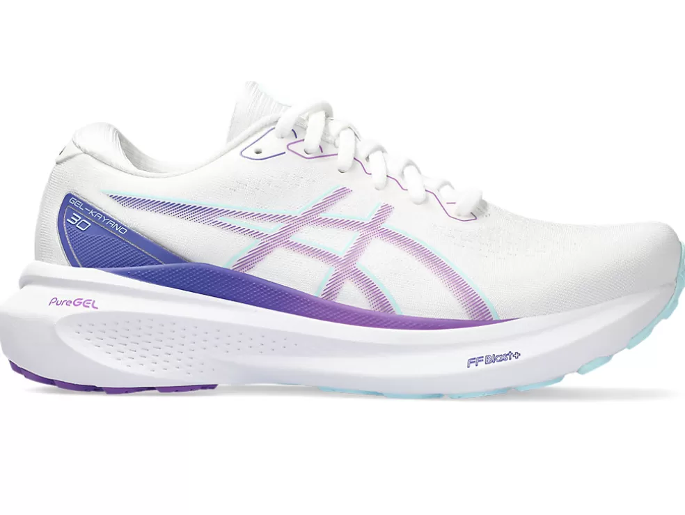 GEL-KAYANO™ | Hardlopen>ASICS GEL-KAYANO 30 White/Cyber Grape