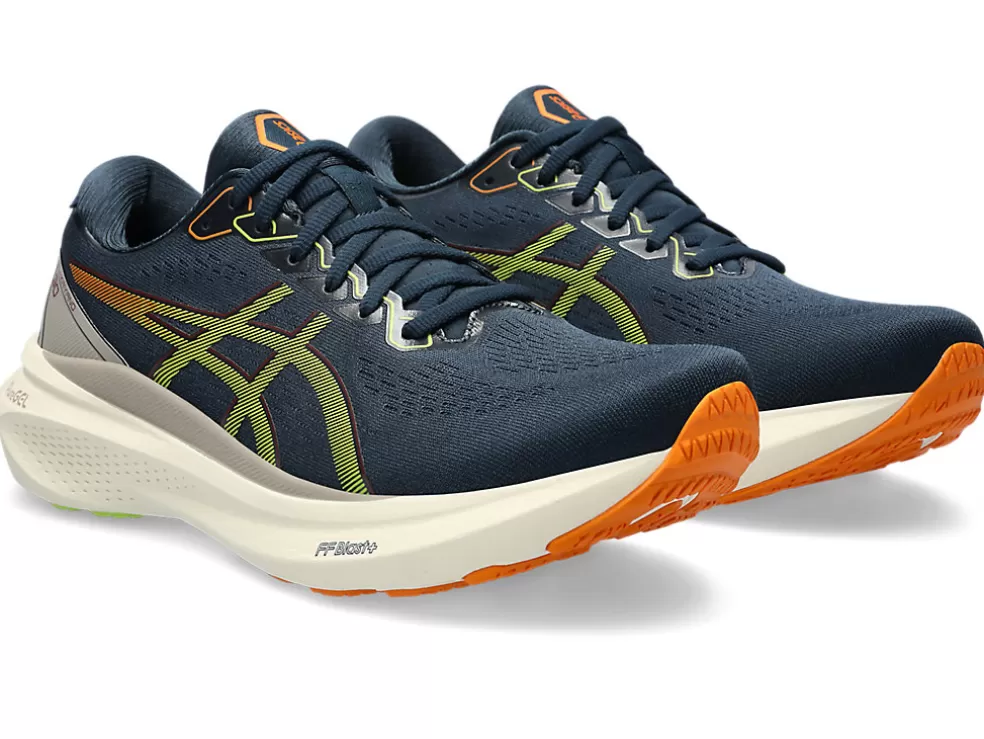 GEL-KAYANO™ | Hardlopen>ASICS GEL-KAYANO 30 French Blue/Neon Lime