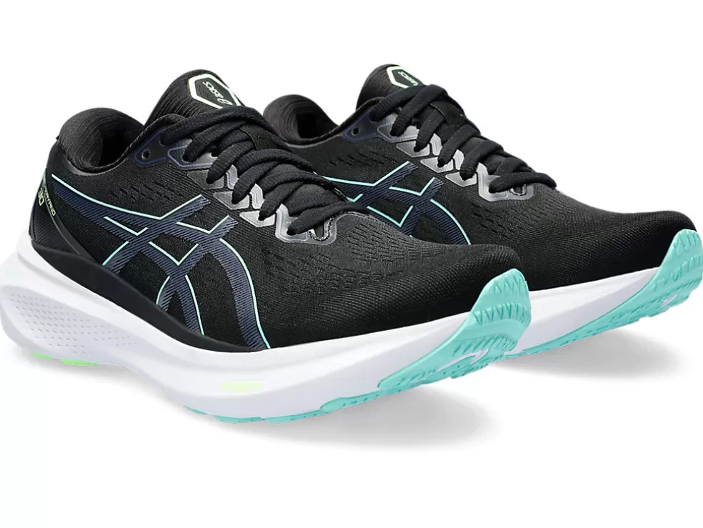 GEL-KAYANO™ | Hardloopschoenen>ASICS GEL-KAYANO 30 Black/Thunder Blue