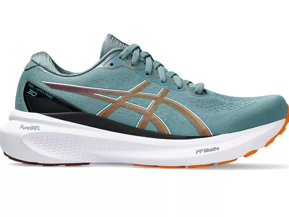 GEL-KAYANO™ | Hardlopen>ASICS GEL-KAYANO 30 Foggy Teal/Bright Orange