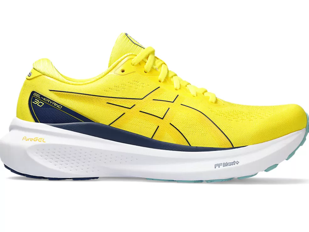 GEL-KAYANO™ | Hardloopschoenen>ASICS GEL-KAYANO 30 Bright Yellow/Blue Expanse