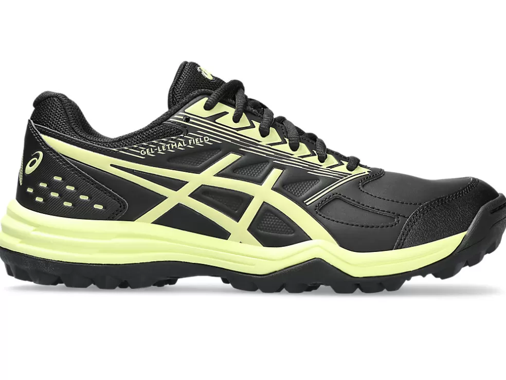 Hockey | Schoenen>ASICS GEL-LETHAL FIELD Black/Glow Yellow