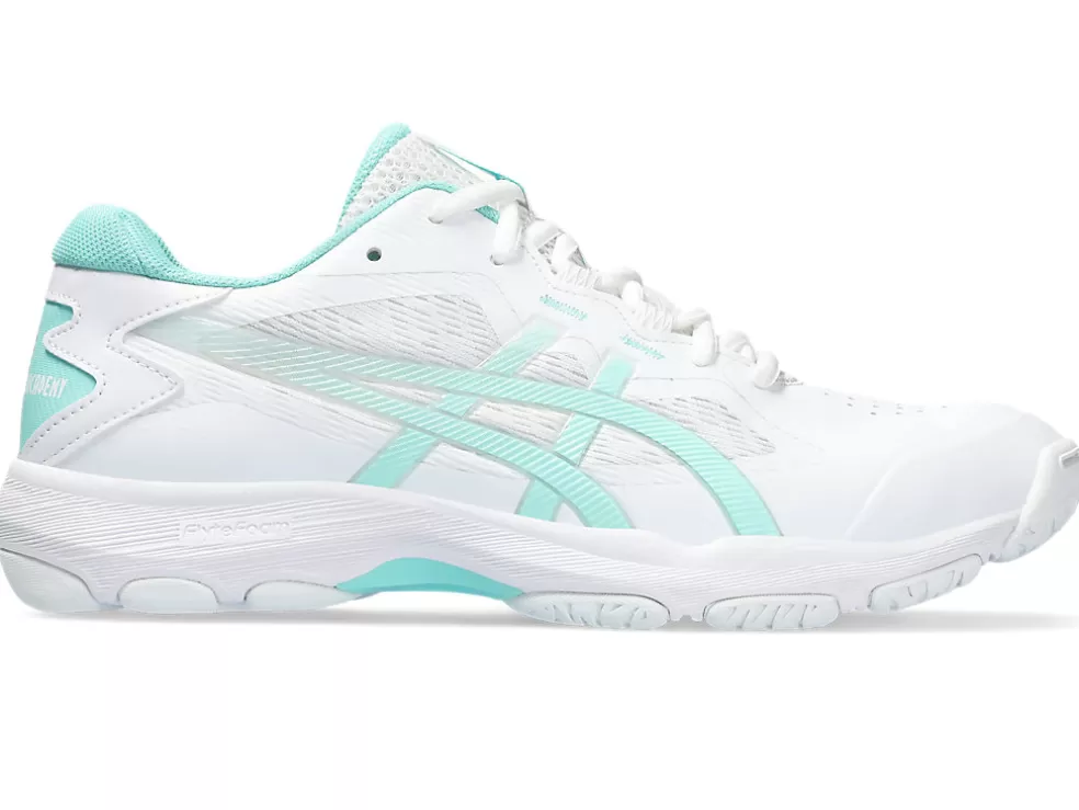 Netbal | Netbal>ASICS GEL-NETBURNER ACADEMY 9 White/Illuminate Mint