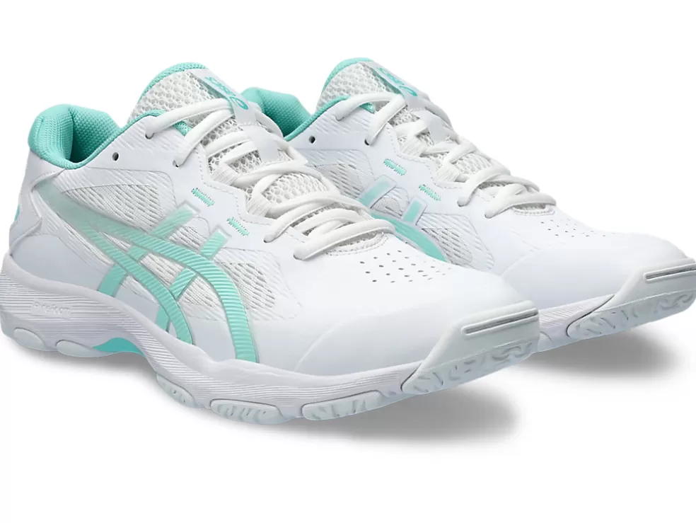 Netbal | Netbal>ASICS GEL-NETBURNER ACADEMY 9 White/Illuminate Mint