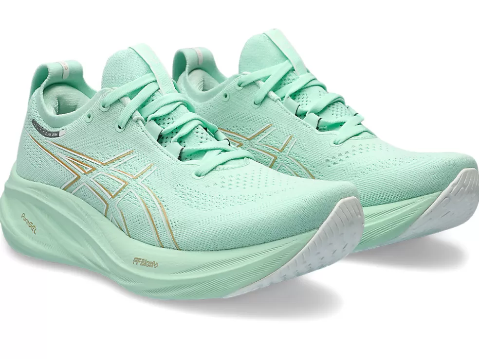 GEL-NIMBUS™ | Hardloopschoenen>ASICS GEL-NIMBUS 26 Mint Tint/Pale Mint