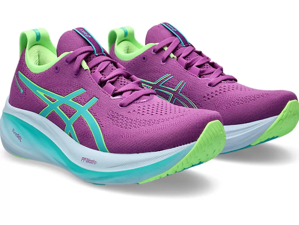 GEL-NIMBUS™ | Hardloopschoenen>ASICS GEL-NIMBUS 26 LITE-SHOW Lite Show/Illuminate Green