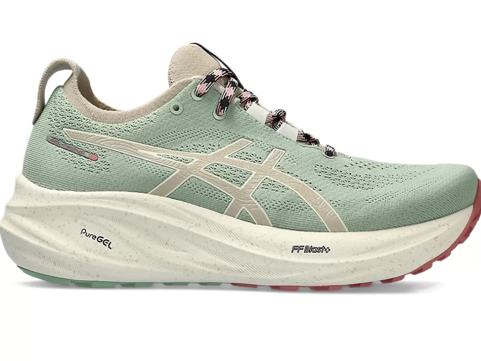 GEL-NIMBUS™ | Hardloopschoenen>ASICS GEL-NIMBUS 26 TR Nature Bathing/Rose Rougue