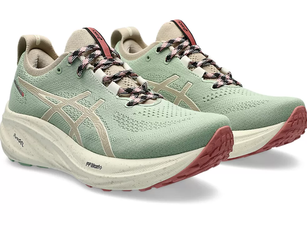 GEL-NIMBUS™ | Hardloopschoenen>ASICS GEL-NIMBUS 26 TR Nature Bathing/Rose Rougue