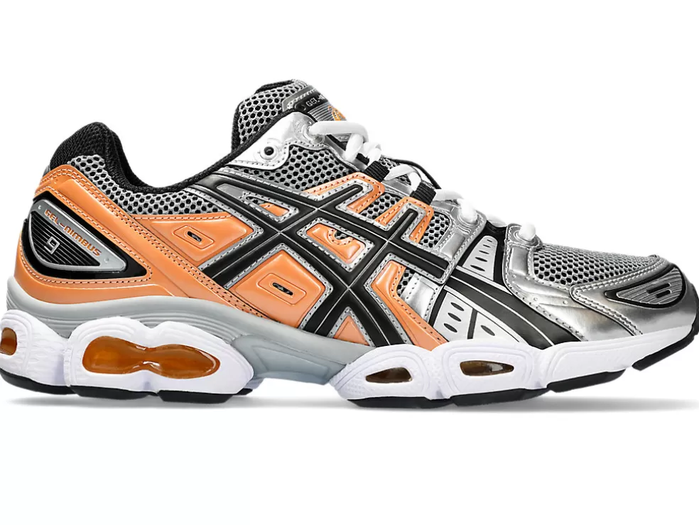 Sportstyle | GEL-NIMBUS 9>ASICS GEL-NIMBUS 9 Sheet Rock/Orange Lily