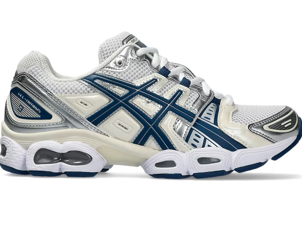 GEL-NIMBUS 9 | Nieuw binnen>ASICS GEL-NIMBUS 9 White/Light Indigo