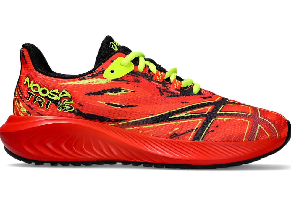 Run faster | NOOSA TRI™>ASICS GEL-NOOSA TRI 15 GS Sunrise Red/Black