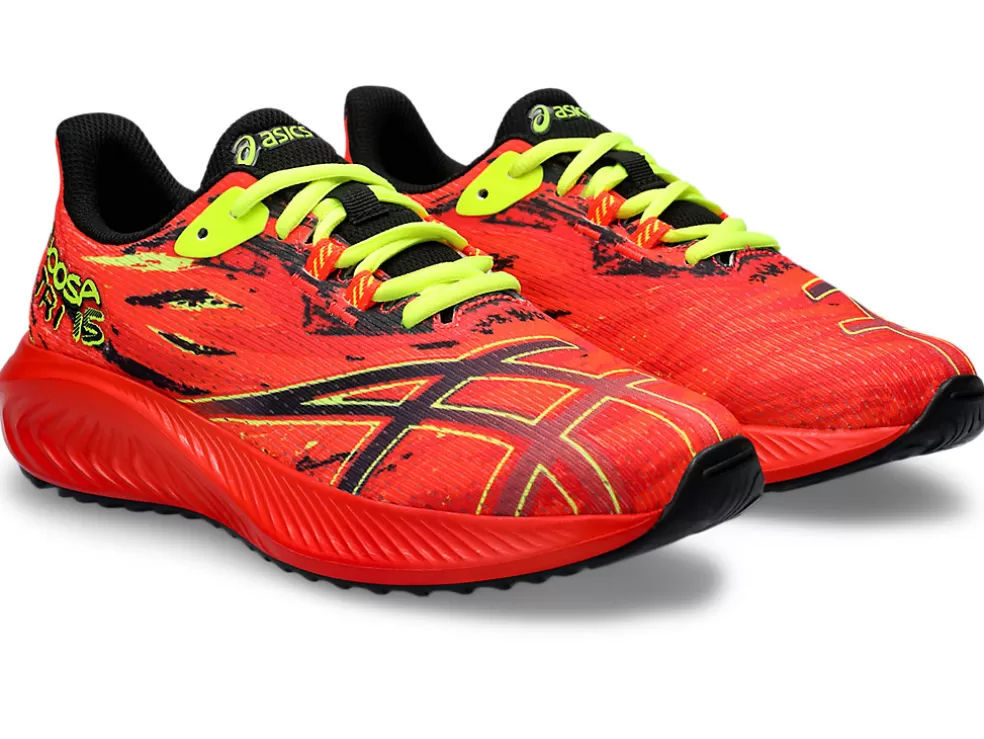 Run faster | NOOSA TRI™>ASICS GEL-NOOSA TRI 15 GS Sunrise Red/Black