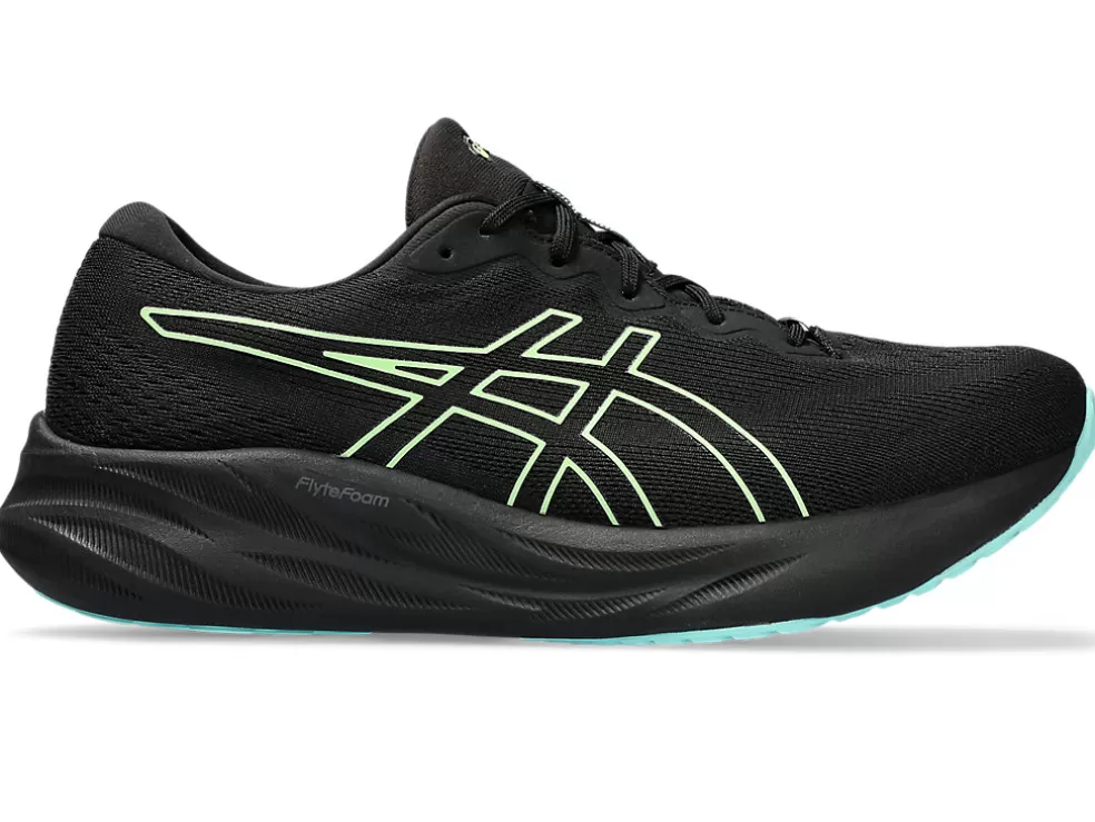 GEL-PULSE™ | Hardloopschoenen>ASICS GEL-PULSE 15 GTX Black/Illuminate Green