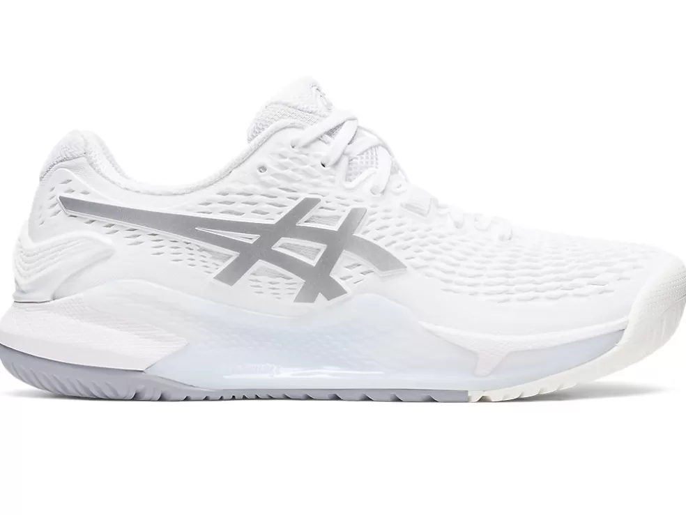 GEL-RESOLUTION™ | Tennisschoenen>ASICS GEL-RESOLUTION 9 White/Pure Silver