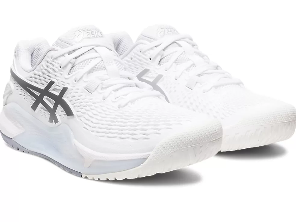 GEL-RESOLUTION™ | Tennisschoenen>ASICS GEL-RESOLUTION 9 White/Pure Silver