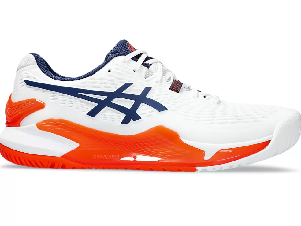 GEL-RESOLUTION™ | Tennisschoenen>ASICS GEL-RESOLUTION 9 White/Blue Expanse