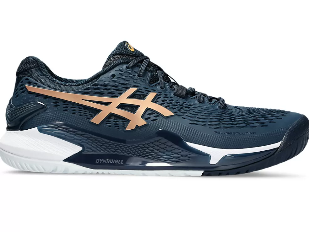 GEL-RESOLUTION™ | Tennisschoenen>ASICS GEL-RESOLUTION 9 French Blue/Pure Gold