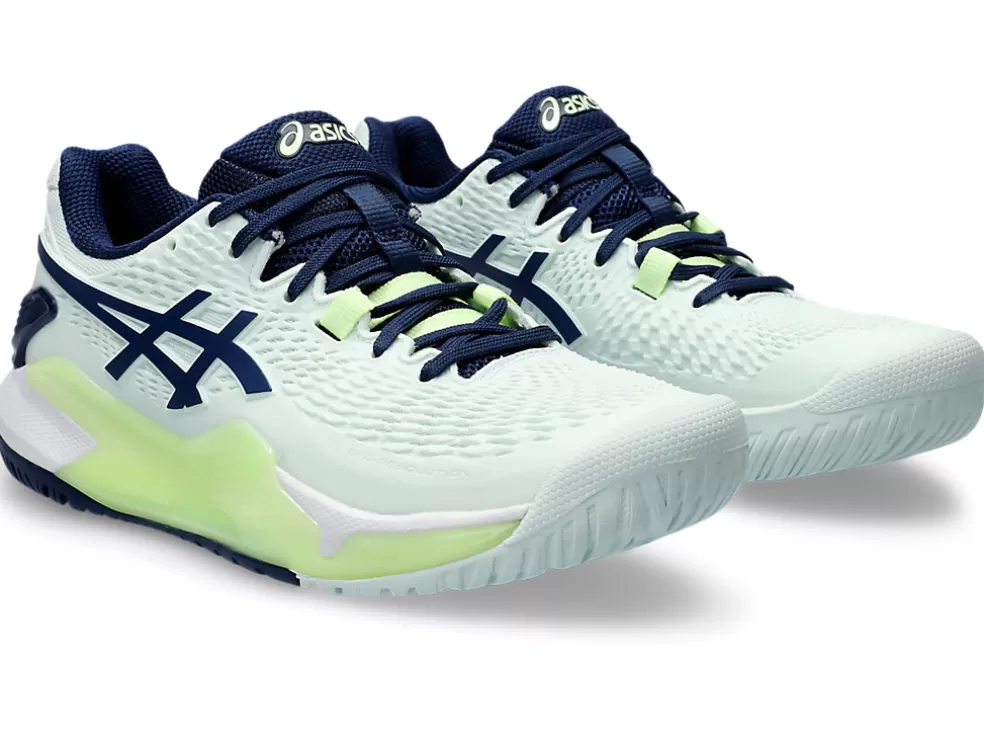 GEL-RESOLUTION™ | Tennisschoenen>ASICS GEL-RESOLUTION 9 Pale Mint/Blue Expanse