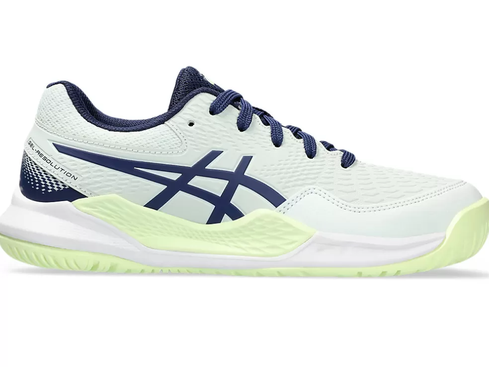 GEL-RESOLUTION™ | Tennisschoenen>ASICS GEL-RESOLUTION 9 GS Pale Mint/Blue Expanse