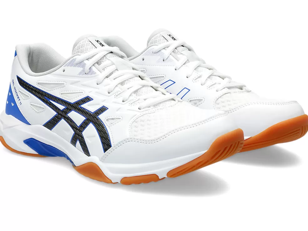 Netbal | Squash & badminton>ASICS GEL-ROCKET 11 White/Black