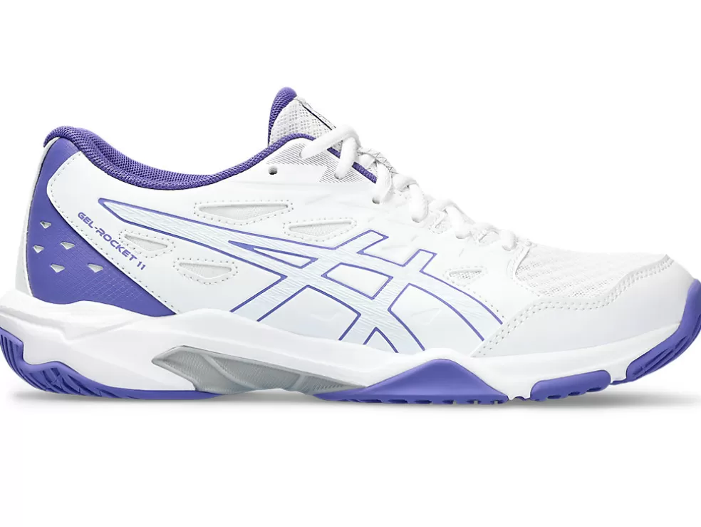 Netbal | Squash & badminton>ASICS GEL-ROCKET 11 White/White