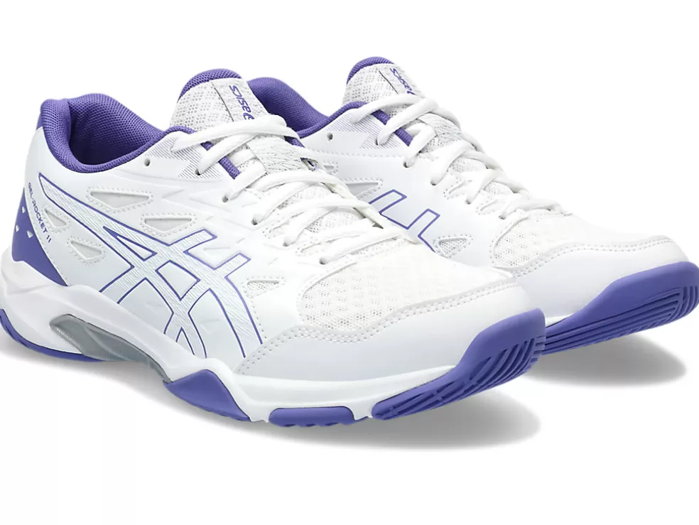 Netbal | Squash & badminton>ASICS GEL-ROCKET 11 White/White