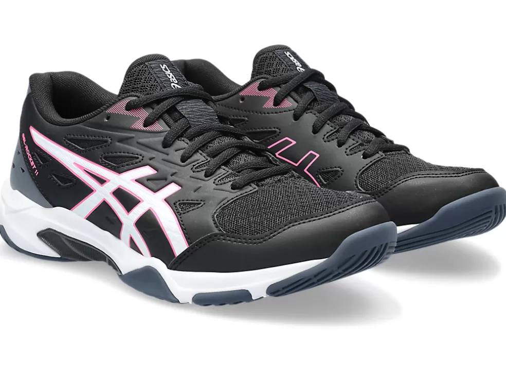 Netbal | Squash & badminton>ASICS GEL-ROCKET 11 Black/White