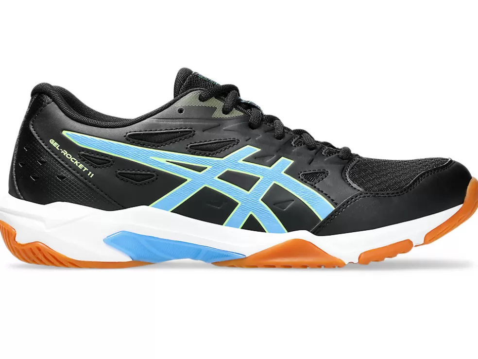 Squash & badminton | Handbal>ASICS GEL-ROCKET 11 Black/Waterscape