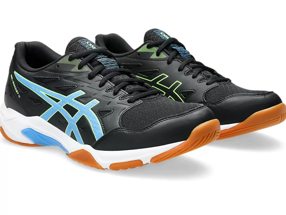 Squash & badminton | Handbal>ASICS GEL-ROCKET 11 Black/Waterscape