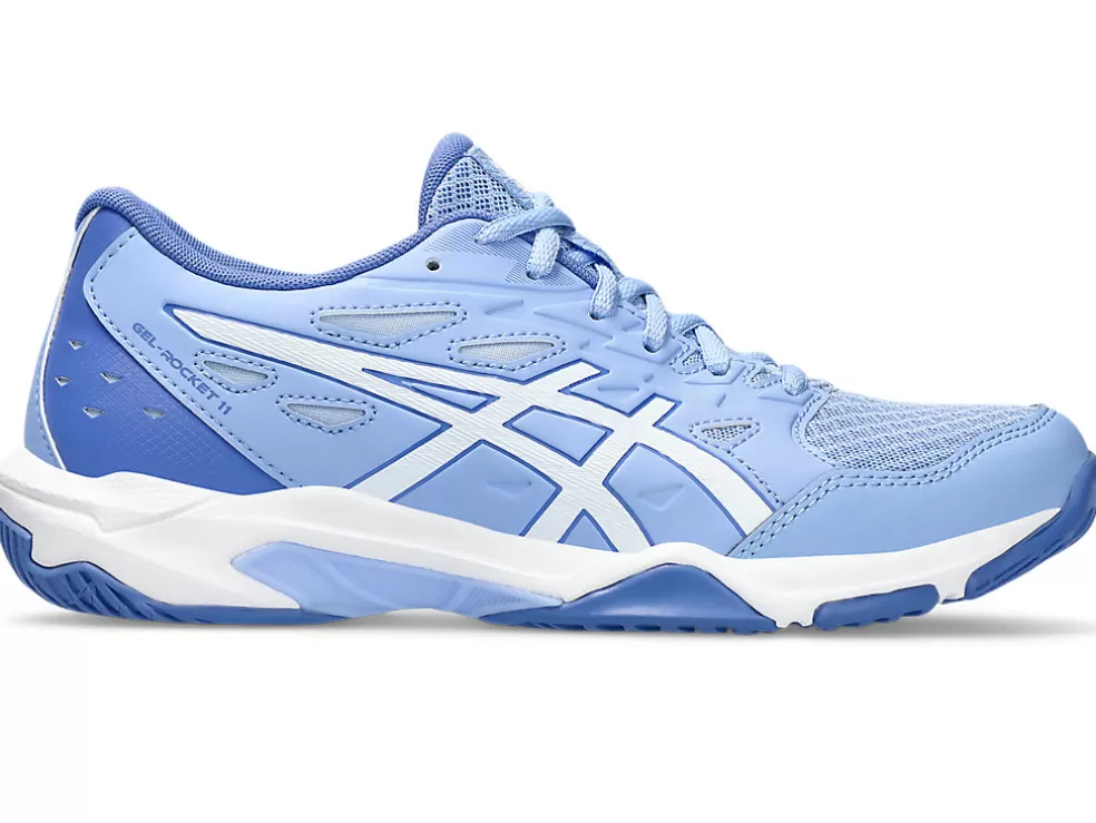 Squash & badminton | Handbal>ASICS GEL-ROCKET 11 Light Sapphire/White