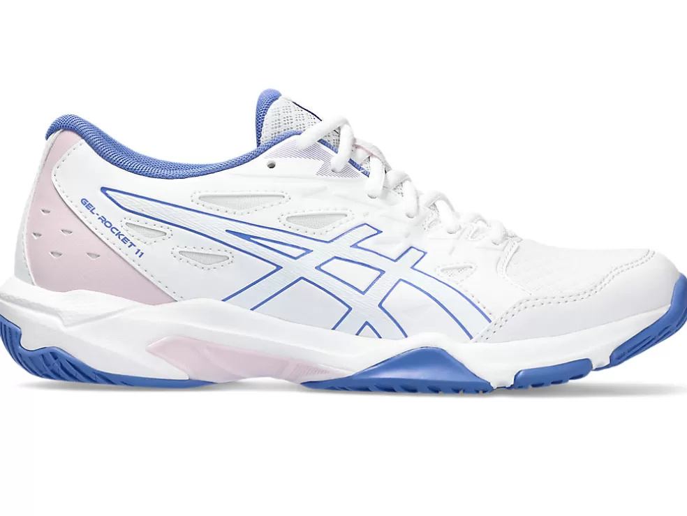 Squash & badminton | Handbal>ASICS GEL-ROCKET 11 White/Sapphire