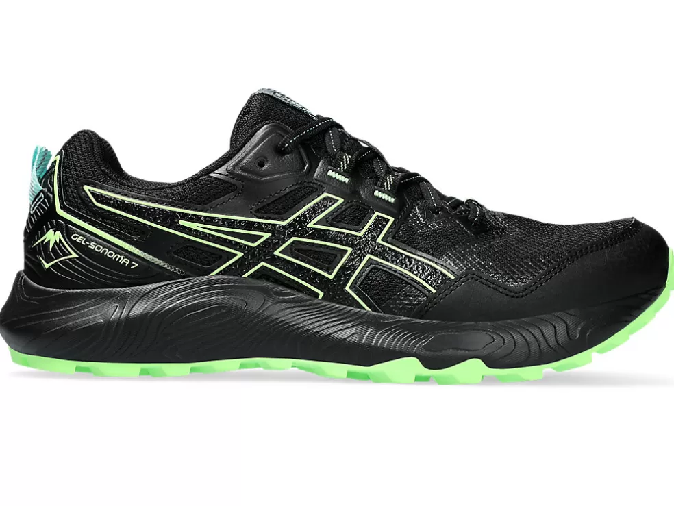 GEL-SONOMA™ | Trail running>ASICS GEL-SONOMA 7 Black/Illuminate Green