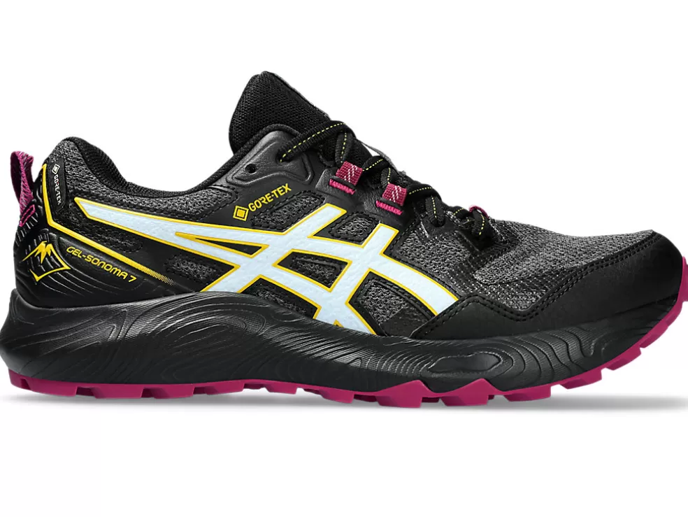 GEL-SONOMA™ | Trail running>ASICS GEL-SONOMA 7 GTX Black/Light Blue