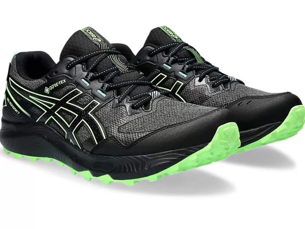 GEL-SONOMA™ | Trail running>ASICS GEL-SONOMA 7 GTX Black/Illuminate Green