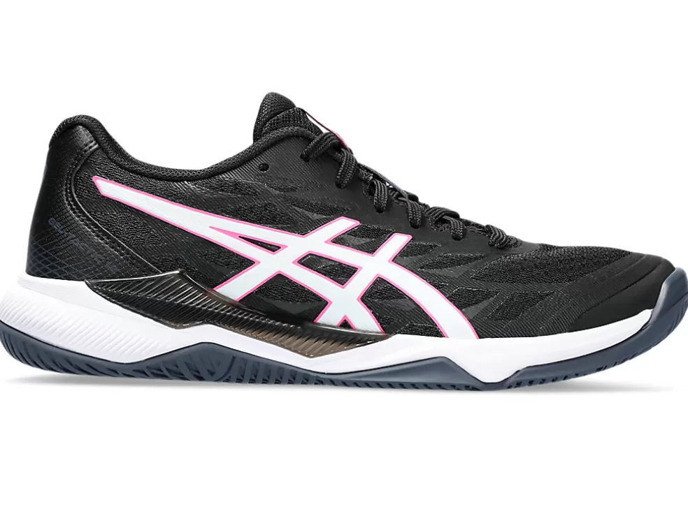 Netbal | Squash & badminton>ASICS GEL-TACTIC 12 Black/Hot Pink