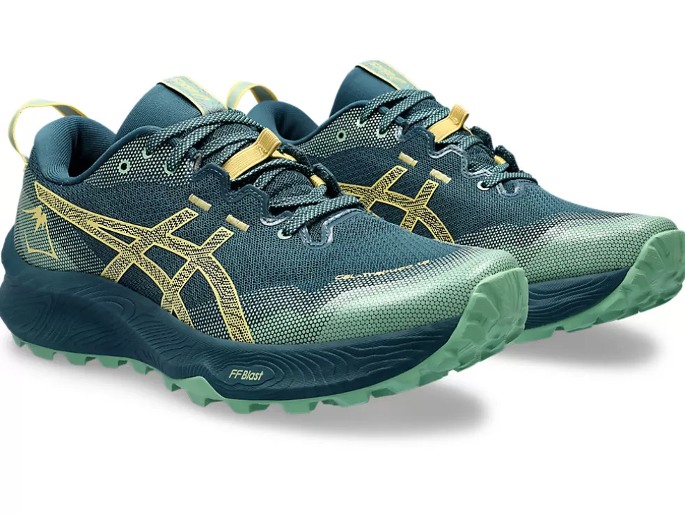 GEL-TRABUCO™ | Trail running>ASICS GEL-TRABUCO 12 Magnetic Blue/Faded Yellow