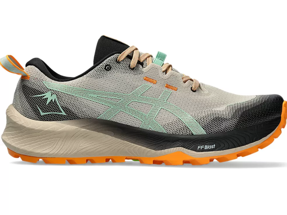 GEL-TRABUCO™ | Trail running>ASICS GEL-TRABUCO 12 Feather Grey/Dark Mint