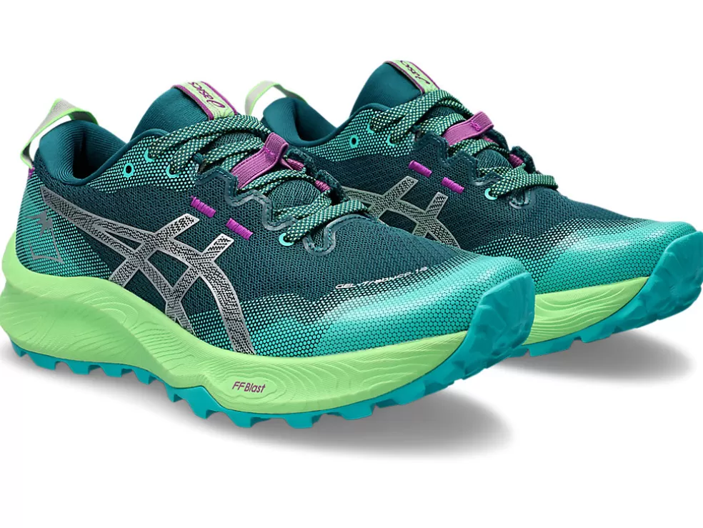 GEL-TRABUCO™ | Trail running>ASICS GEL-TRABUCO 12 Rich Teal/Pure Silver