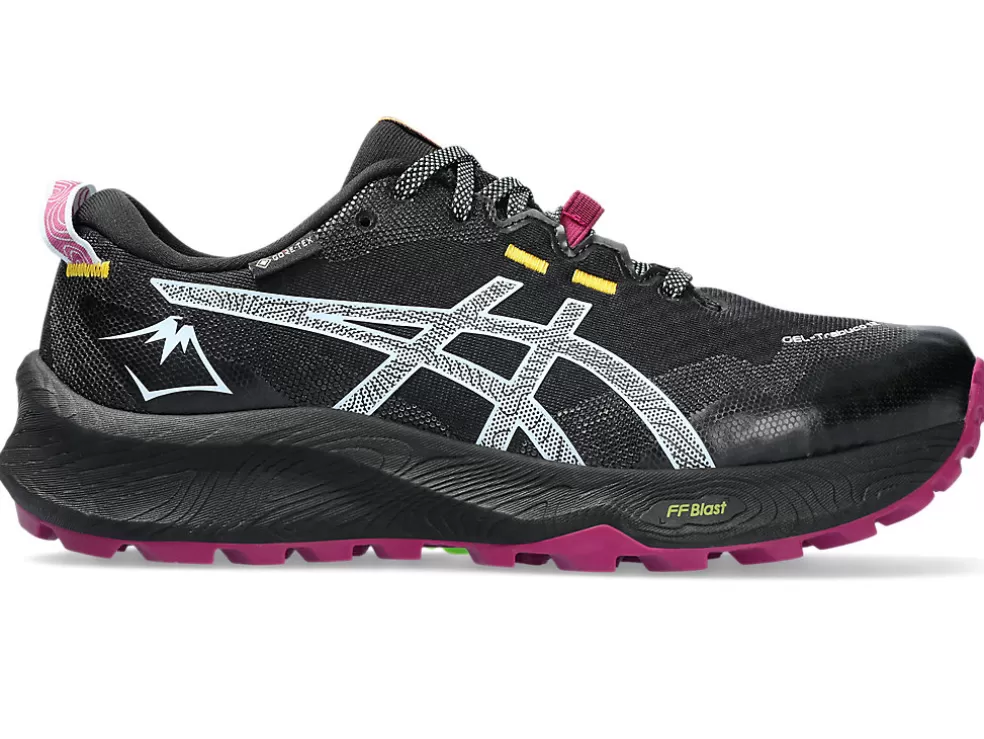 GEL-TRABUCO™ | Trail running>ASICS GEL-TRABUCO 12 GTX Black/Light Blue