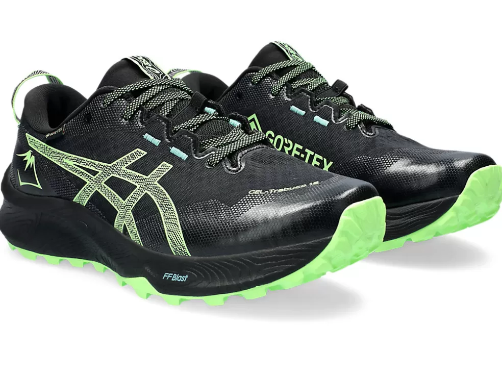 GEL-TRABUCO™ | Trail running>ASICS GEL-TRABUCO 12 GTX Black/Illuminate Green