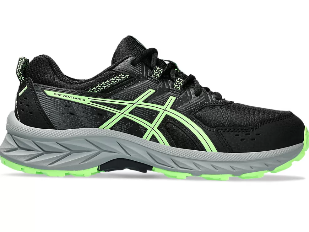 GEL-VENTURE™ | Trail running>ASICS GEL-VENTURE 9 GS Black/Illuminate Green